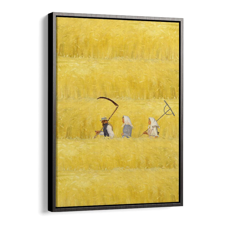 HARVESTING THE GOLDEN FIELD