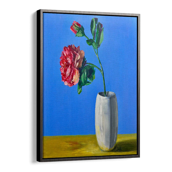 HIGH-CONTRAST PEONY PAINTING