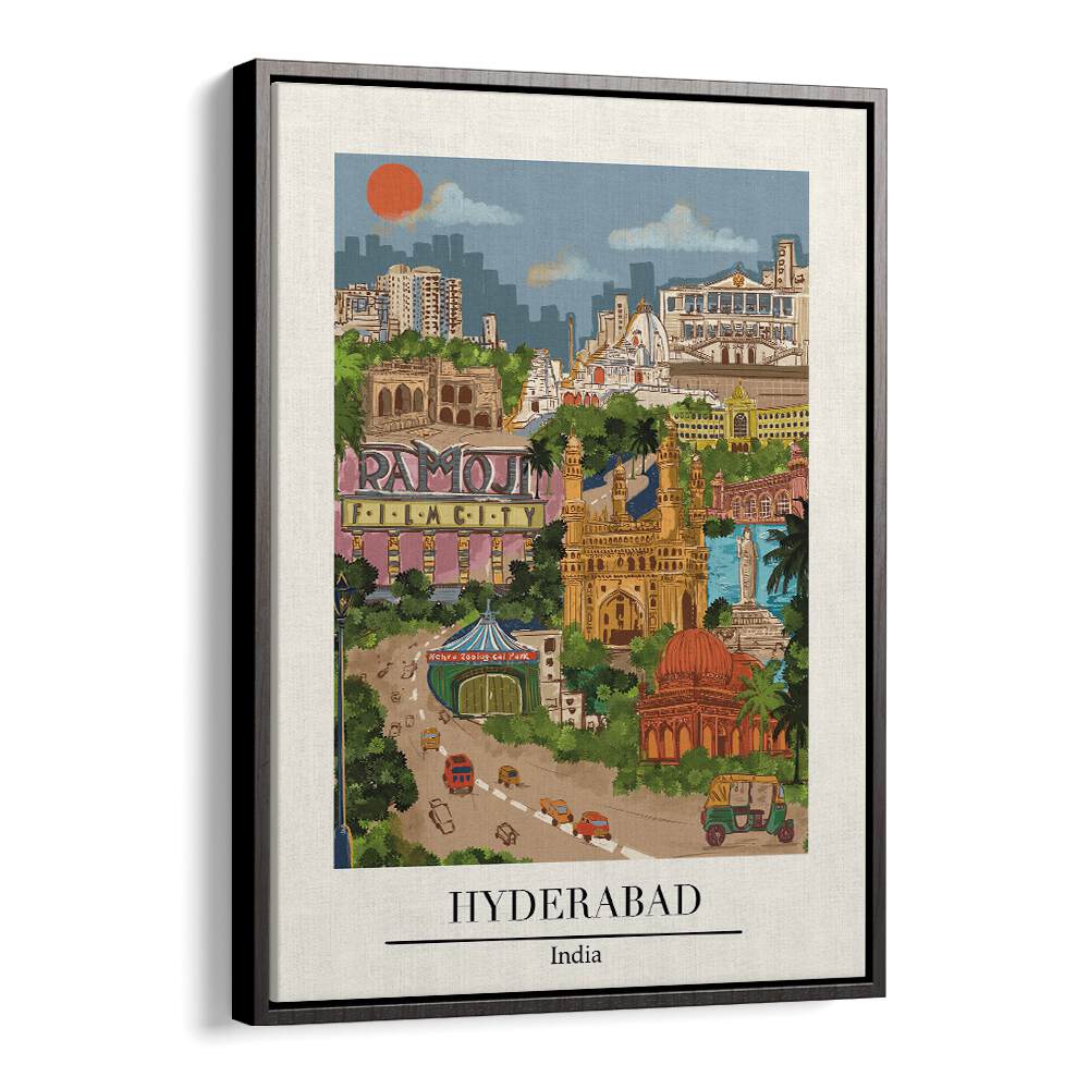 HYDERABAD - SAUMYA AGARWAL , TRAVEL POSTERS