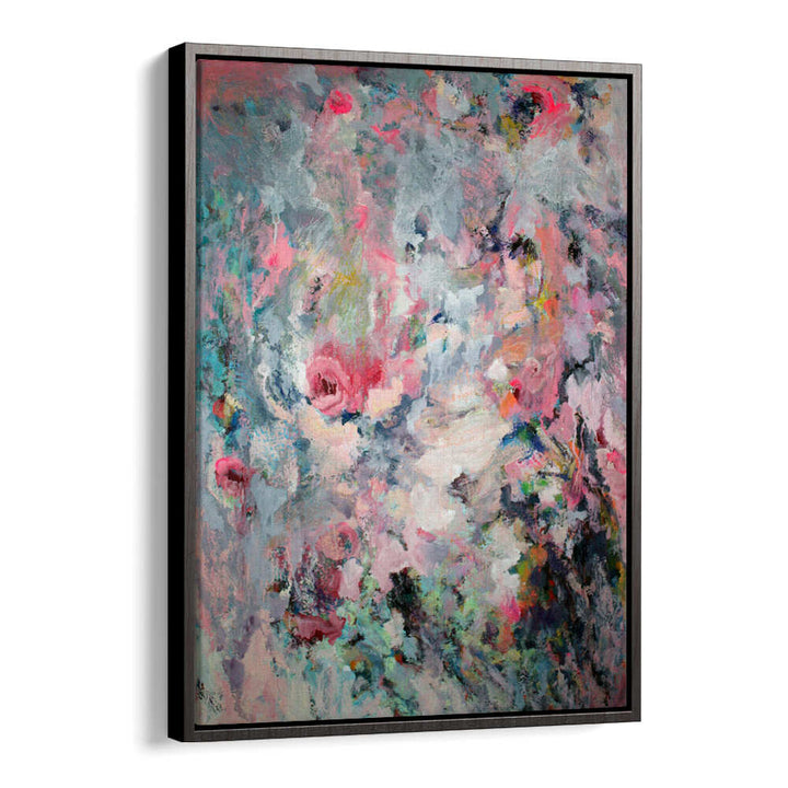 INDECENT PINK , FLORAL FLOWER PAINTINGS