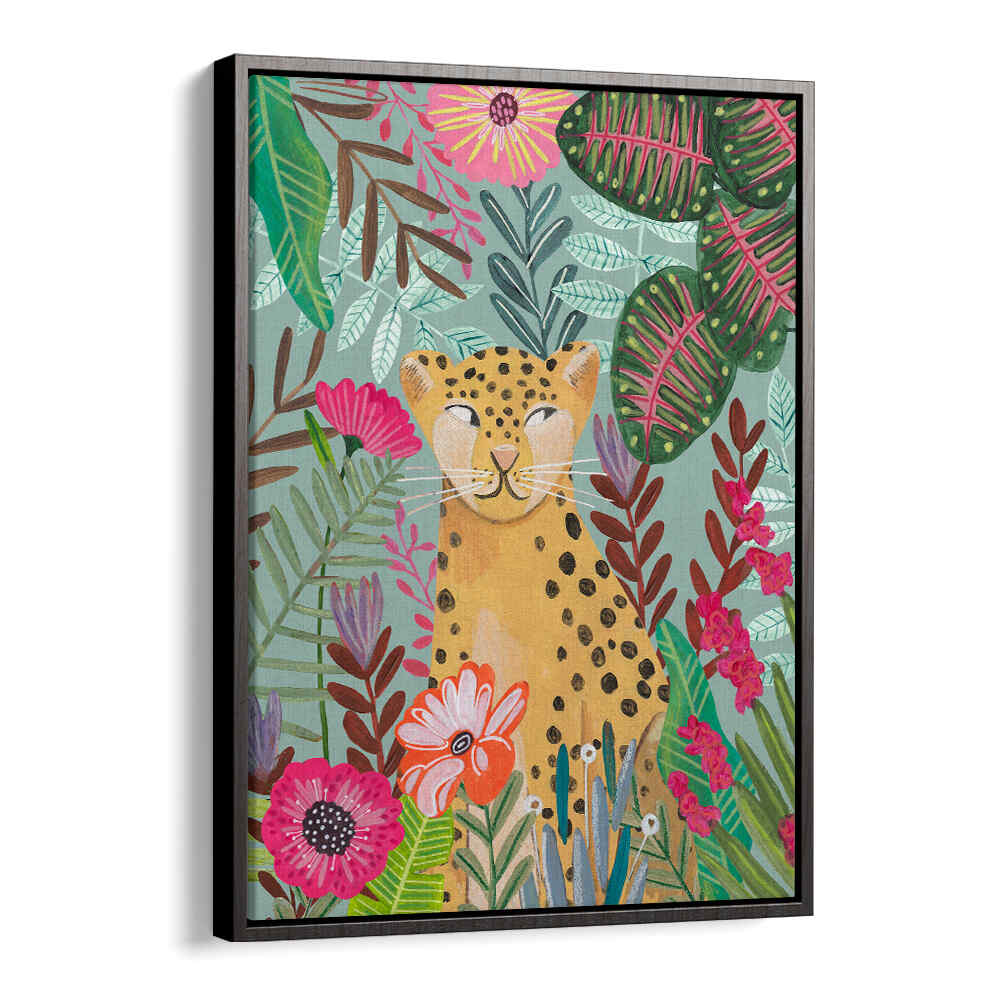 JUNGLE'S GENTLE GAZE , KIDS ROOM PAINTINGS