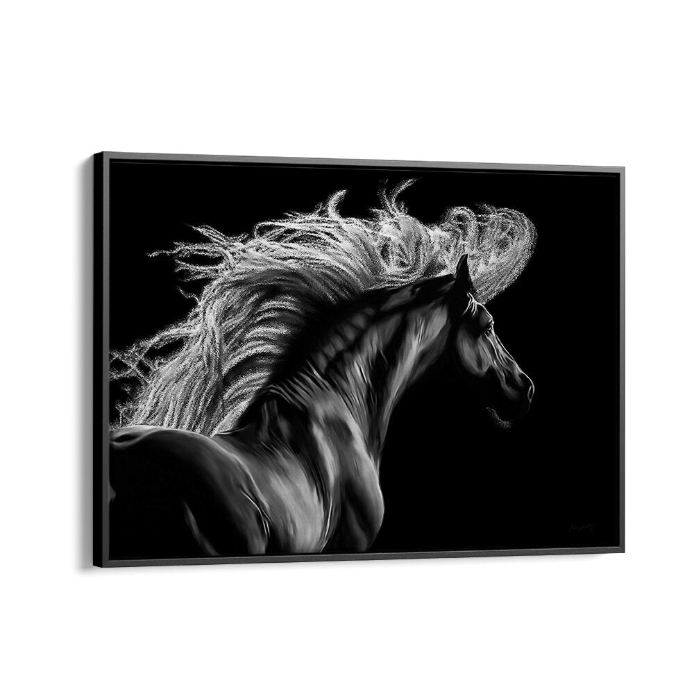 Stunning LE EQUUS, ANIMAL PAINTINGS showcasing a majestic horse, perfect for transforming your space with artistry.