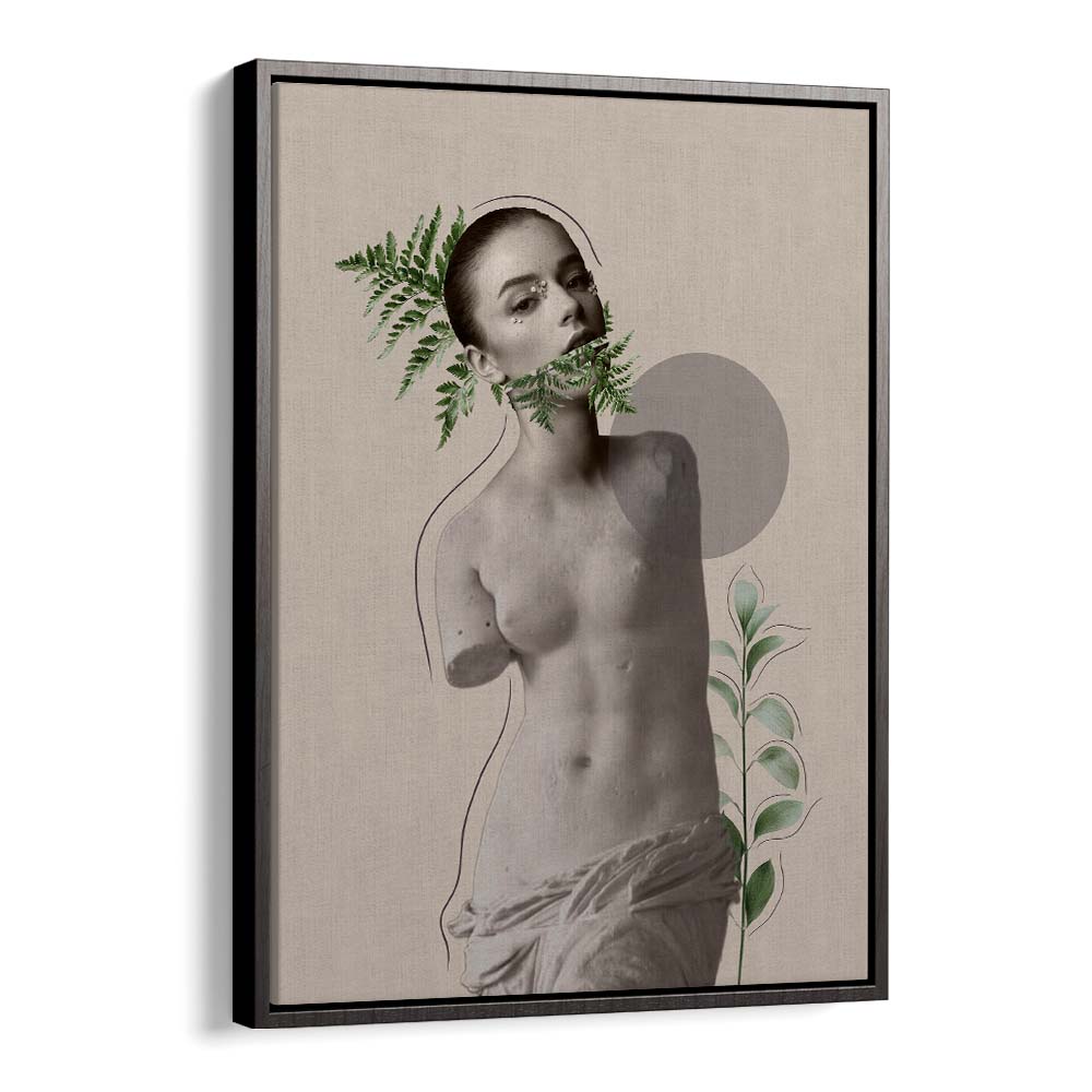 LILI II, PORTRAITS features a stunning abstract illustration blending human figures and nature's beauty.
