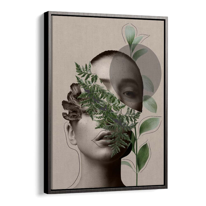 Stunning LILI III, PORTRAITS artwork featuring abstract emotions and nature-inspired elements for unique wall decor.