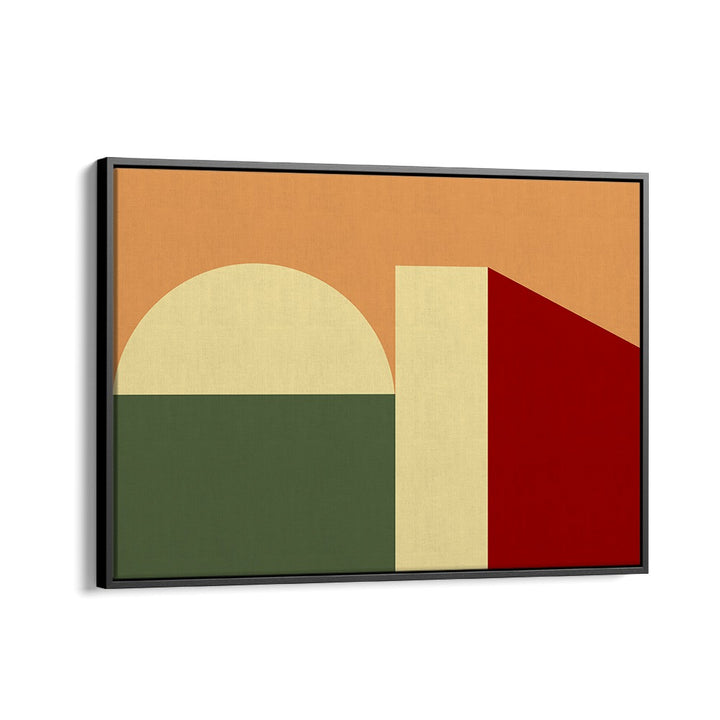 Stylish MODERN TERRA SHAPES, GEOMETRIC ART PRINTS in vibrant colors, perfect for contemporary decor.