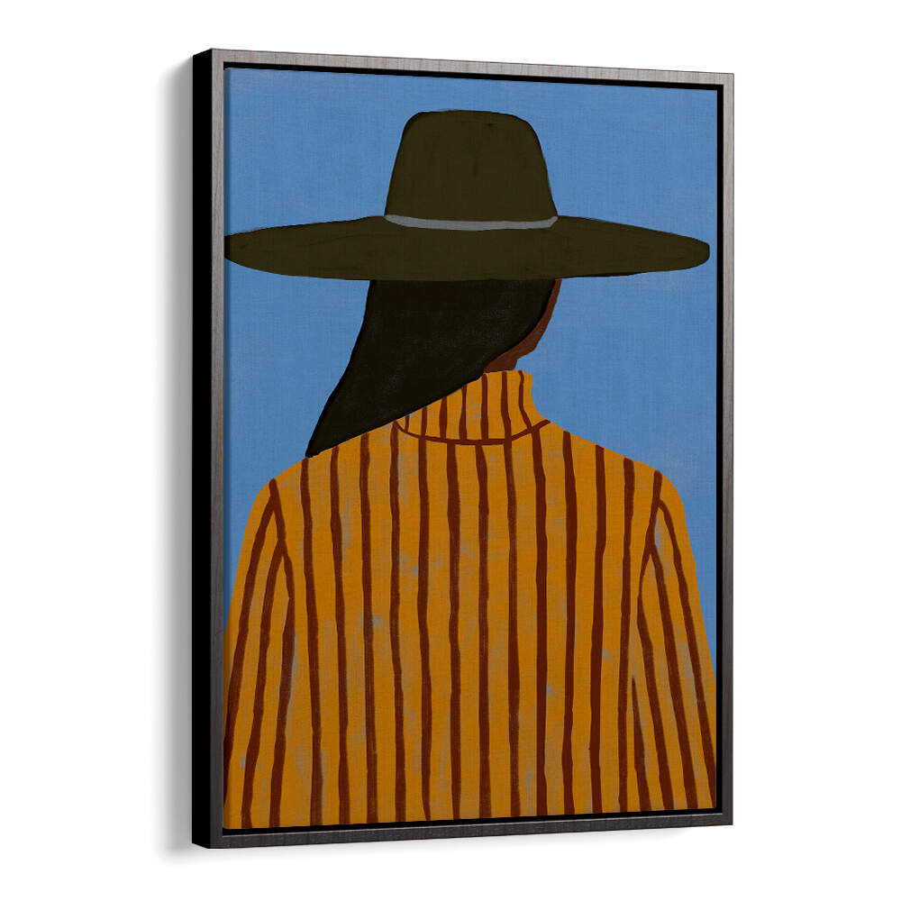 MODERN WOMAN WITH HAT , FASHION POSTERS