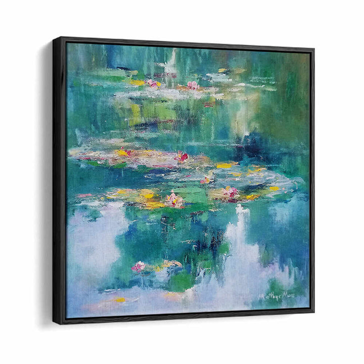 MYSTIC LILIES , FLORAL FLOWER PAINTINGS