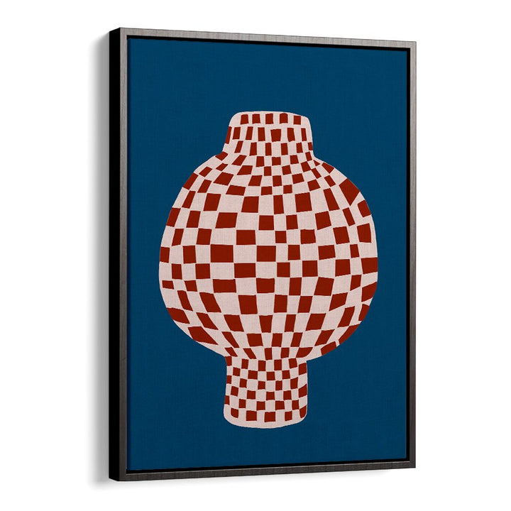 OPTICAL CHECKERED VASE