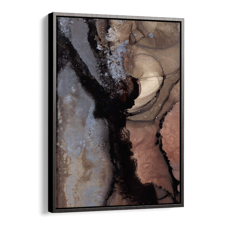 ORGANIC SHAPES WITH EARTHY TONES , ABSTRACT PAINTINGS