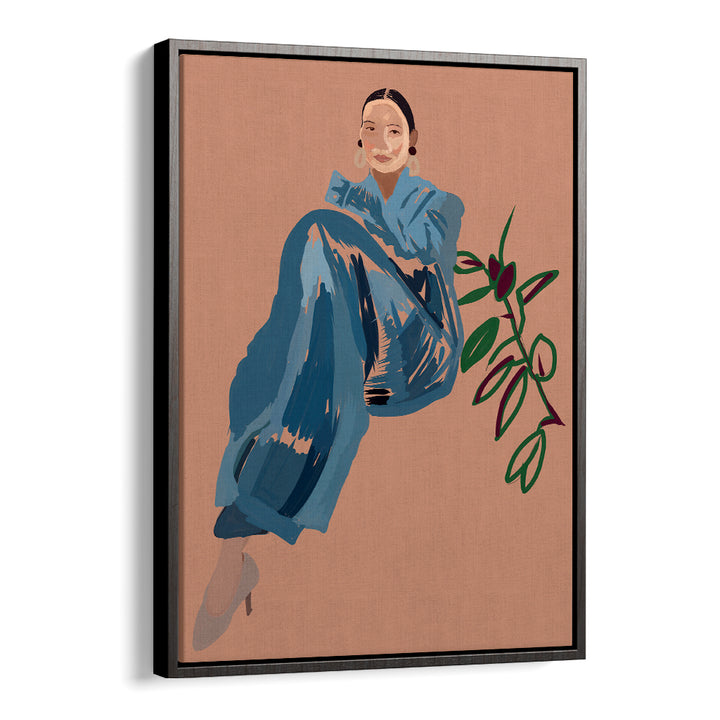 Stylish illustration of PAJAMA CHIC II, PORTRAITS showcasing comfort and elegance in a chic design. Perfect for relaxation.