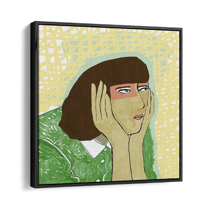 PENSIVE WOMAN PORTRAIT