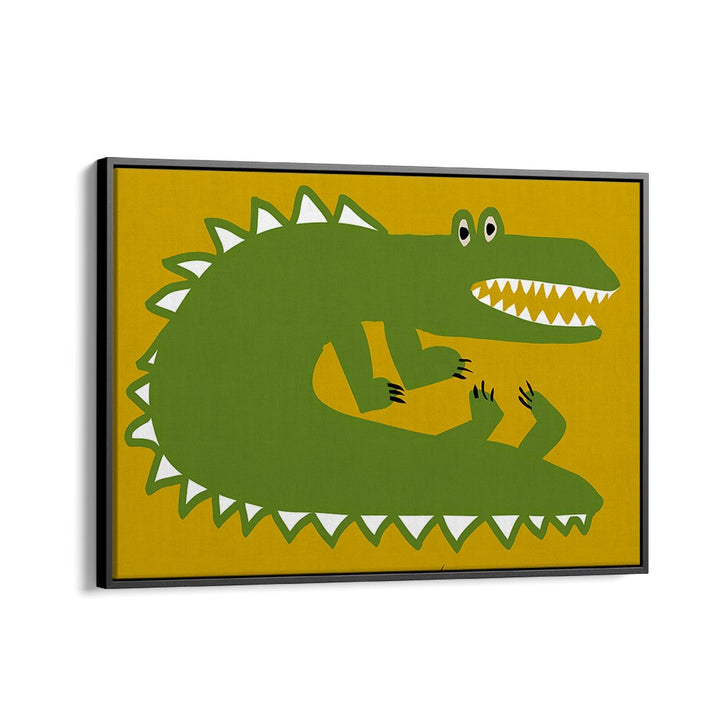 PLAYFUL GREEN ALLIGATOR