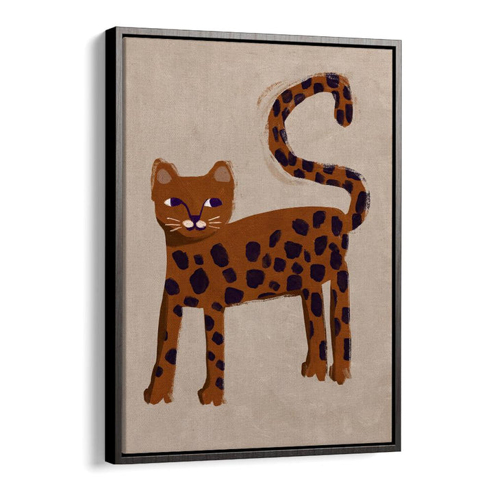 PLAYFUL SPOTTED LEOPARD