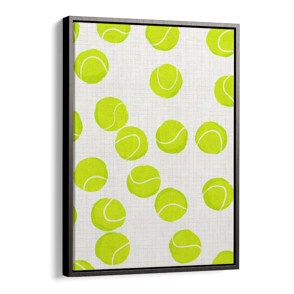 PLAYFUL TENNIS BALLS PATTERN