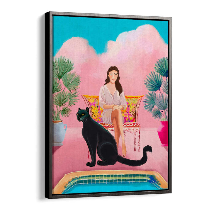 POOLSIDE BLISS , PORTRAITS & FIGURATIVE ILLUSTRATIONS