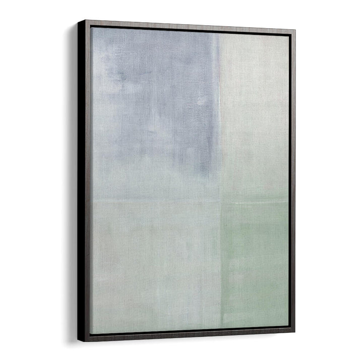 PASTEL PAINTED WALL GREY GREEN , ABSTRACT PAINTINGS