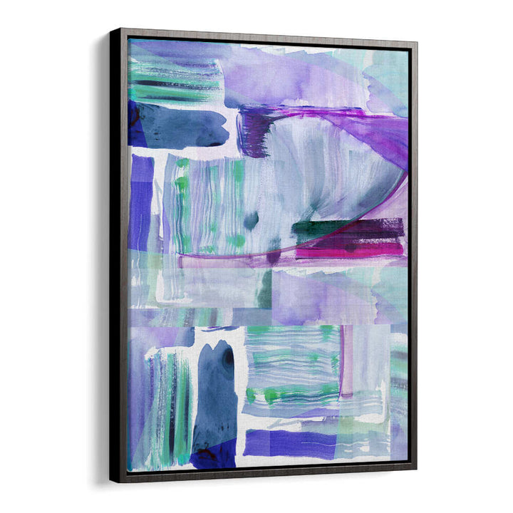 Vibrant PLUM PURPLE LILAC II, ABSTRACT PAINTINGS blends rich plum and lilac tones, perfect for modern decor.