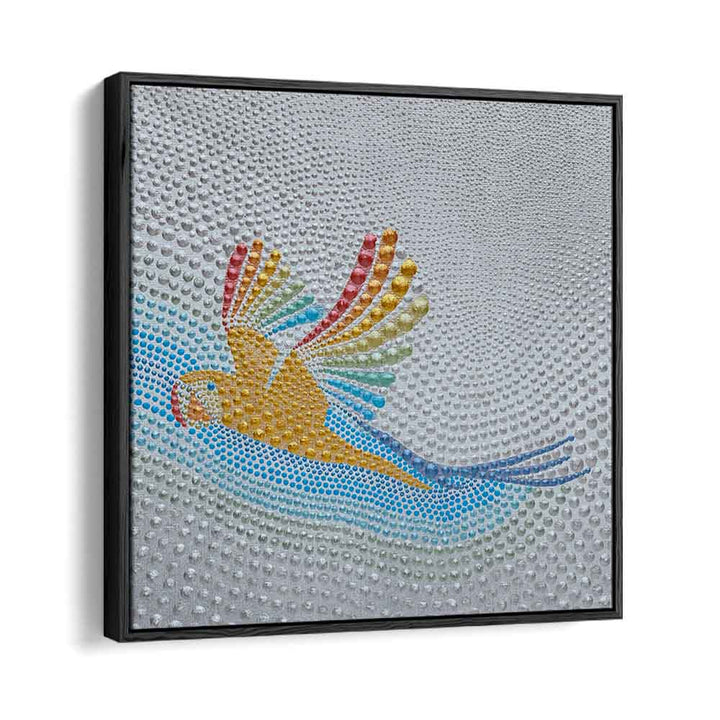 Vibrant RAINBOW PARROT FLIGHT, KIDS ROOM PAINTINGS perfect for transforming your child's room into a colorful wonderland.
