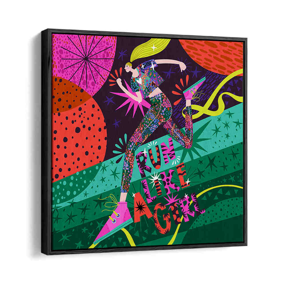 RUN LIKE A GIRL , FASHION POSTERS