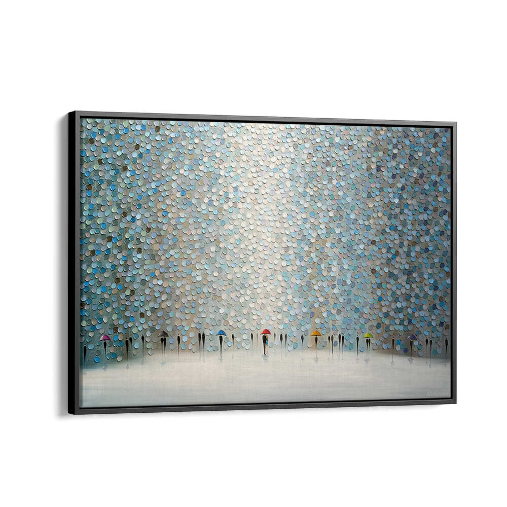 RAIN SYMPHONY , MODERN IMPRESSIONISM PAINTINGS