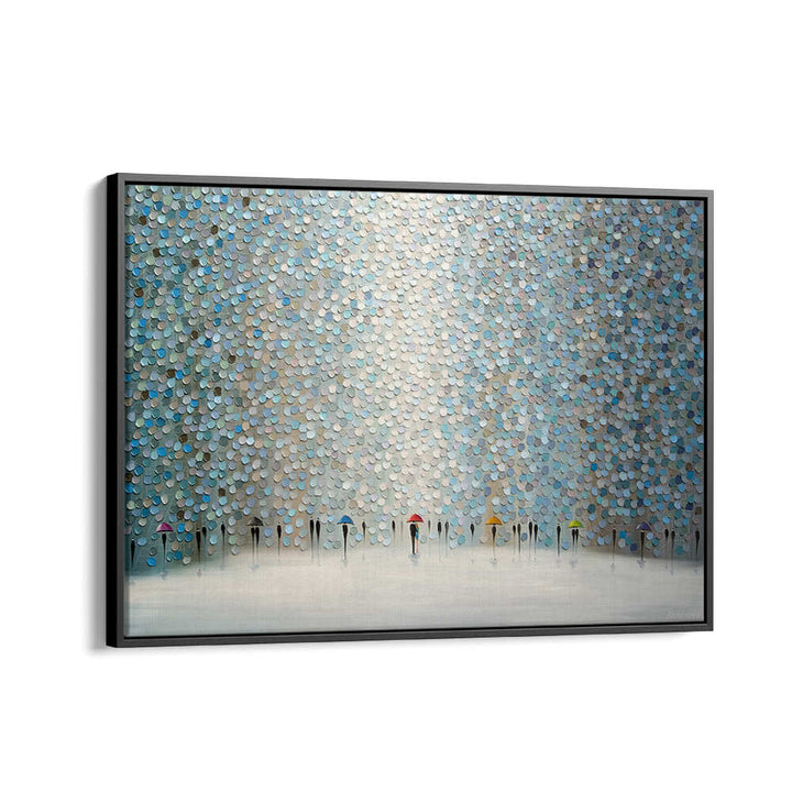 RAIN SYMPHONY , MODERN IMPRESSIONISM PAINTINGS