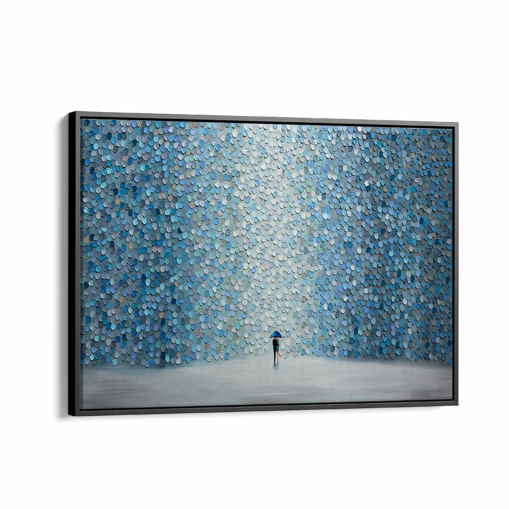 RAINFALL MELODY , MODERN IMPRESSIONISM PAINTINGS