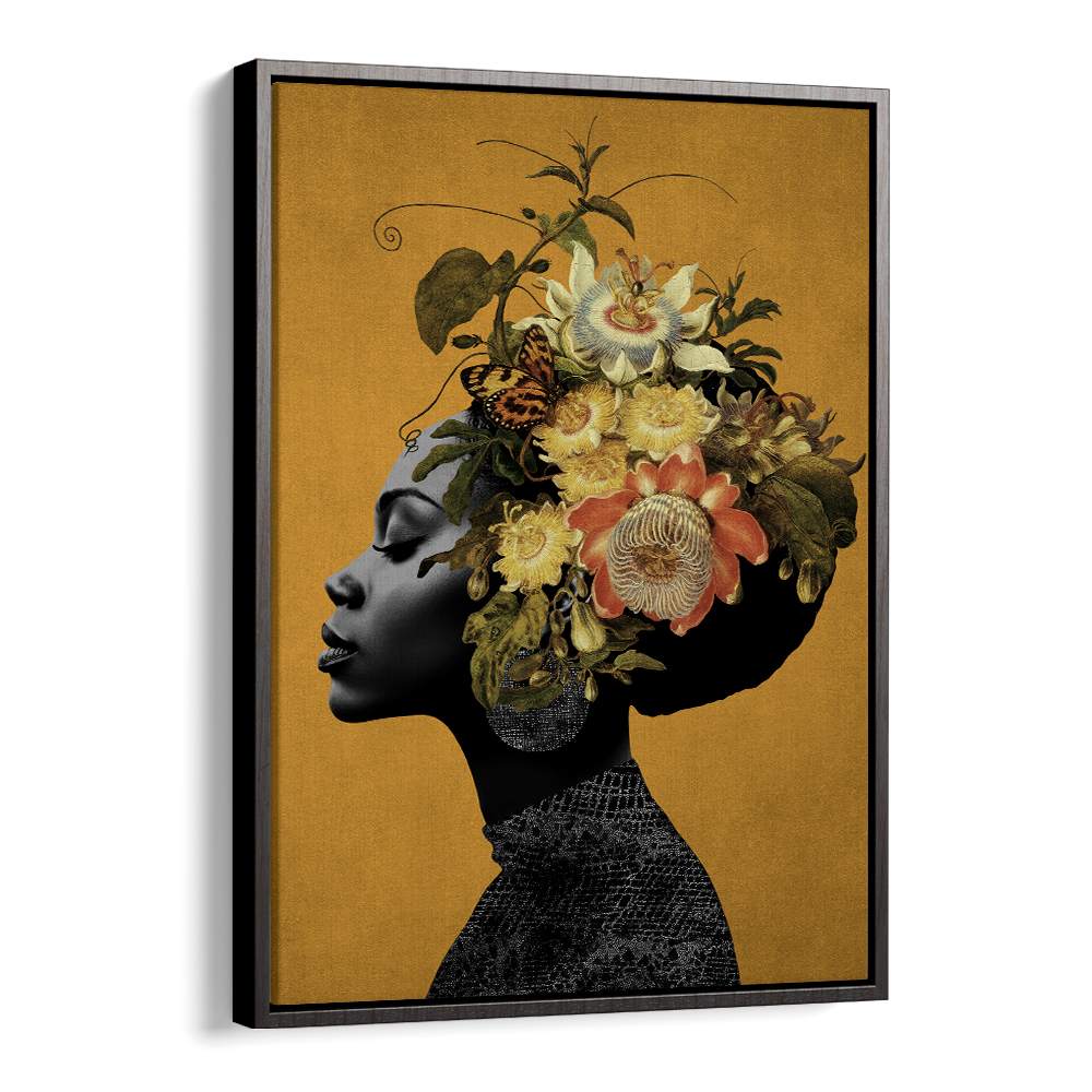 SERENE FLORAL PORTRAIT