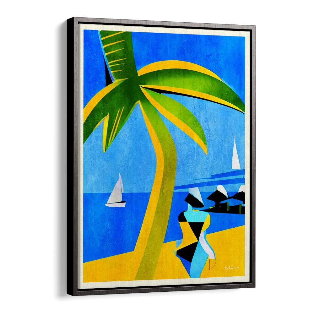 Brightly colored TAHITI, BEACH PAINTINGS featuring tropical scenes, perfect for enhancing your living space’s charm.
