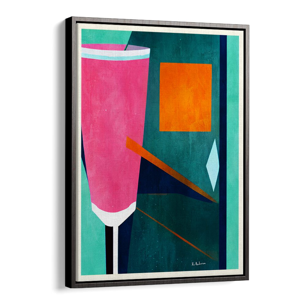 Vibrant MON PETITE CREMENT ROSEITU, BAR & CAFE ART captures lively urban social life in contemporary style.