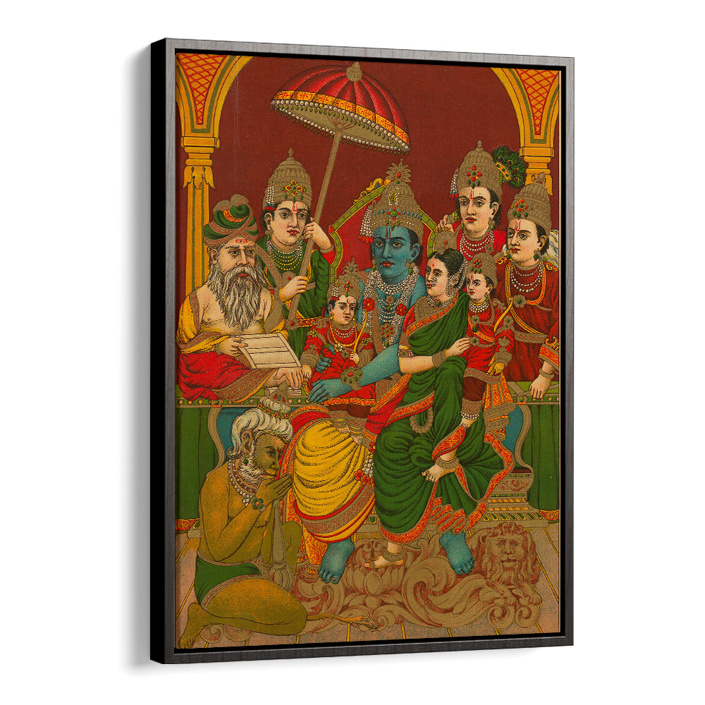 UTTARA RAMA CHARITRA , INDIAN ART PAINTINGS