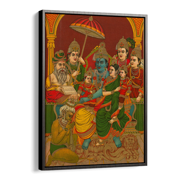 UTTARA RAMA CHARITRA , INDIAN ART PAINTINGS