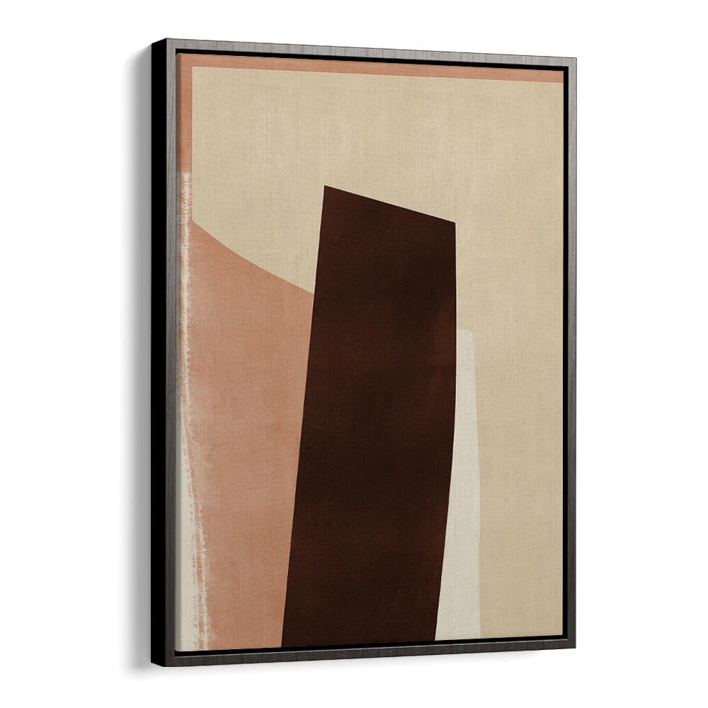 GEOMETRIC SHAPES IN EARTHY TONES , BOHO ART PAINTINGS