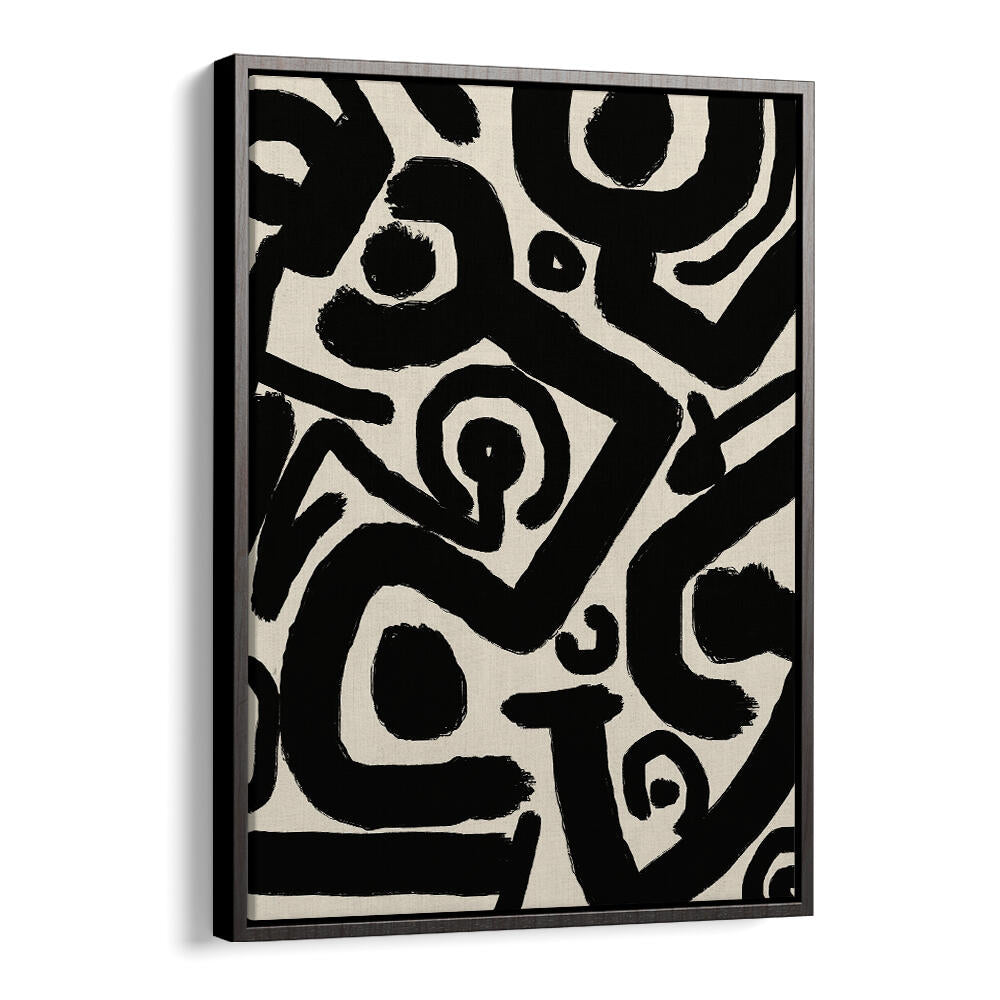 DYNAMIC PATTERN OF BOLD SWIRLS , ABSTRACT PAINTINGS