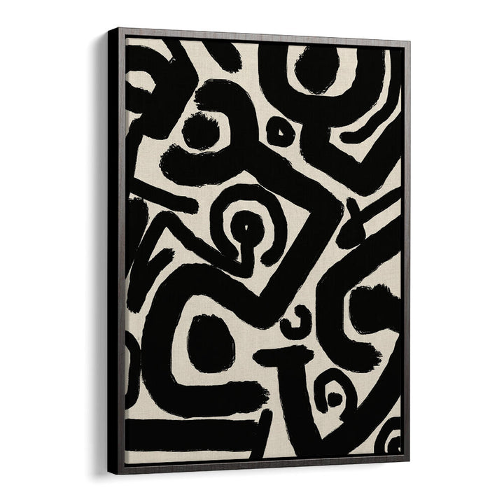 DYNAMIC PATTERN OF BOLD SWIRLS , ABSTRACT PAINTINGS