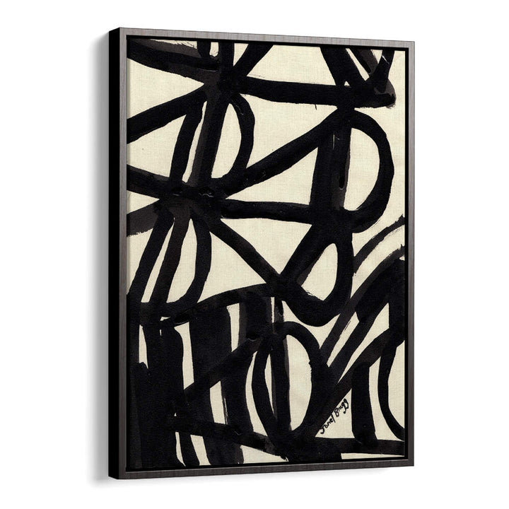 SHAPES AND LINES IN INK II ,ABSTRACT PAINTINGS