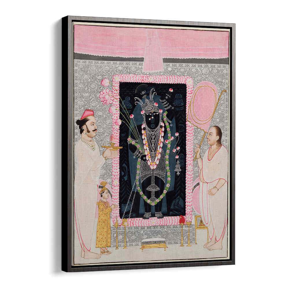 DARSHAN OF THE ETERNAL , INDIAN ART PAINTINGS