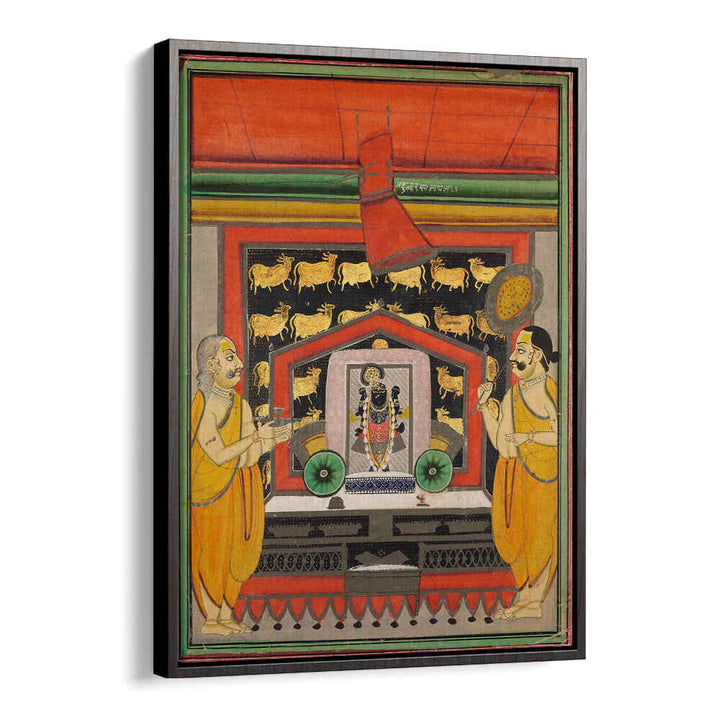 SANCTUM OF THE DARK LORD , INDIAN ART PAINTINGS