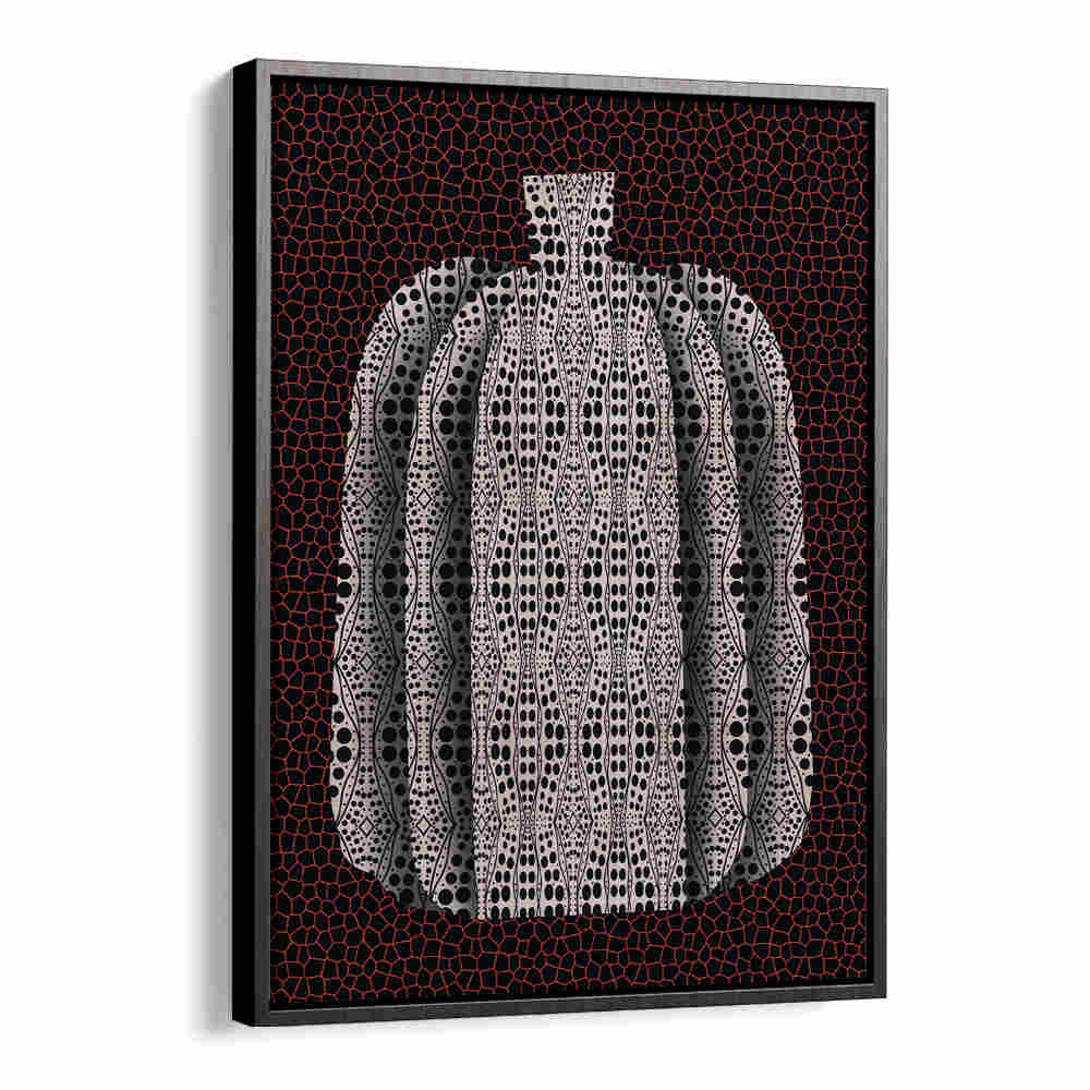 POLKA DOT PUMPKIN , FLORAL FLOWER PAINTINGS