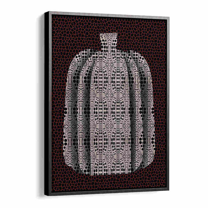 POLKA DOT PUMPKIN , FLORAL FLOWER PAINTINGS