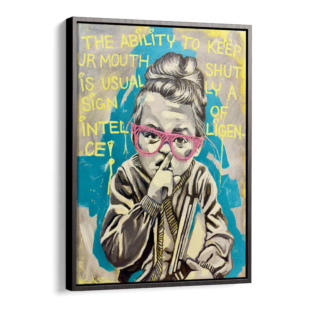 SILENT WISDOM KID , POP ART PAINTINGS