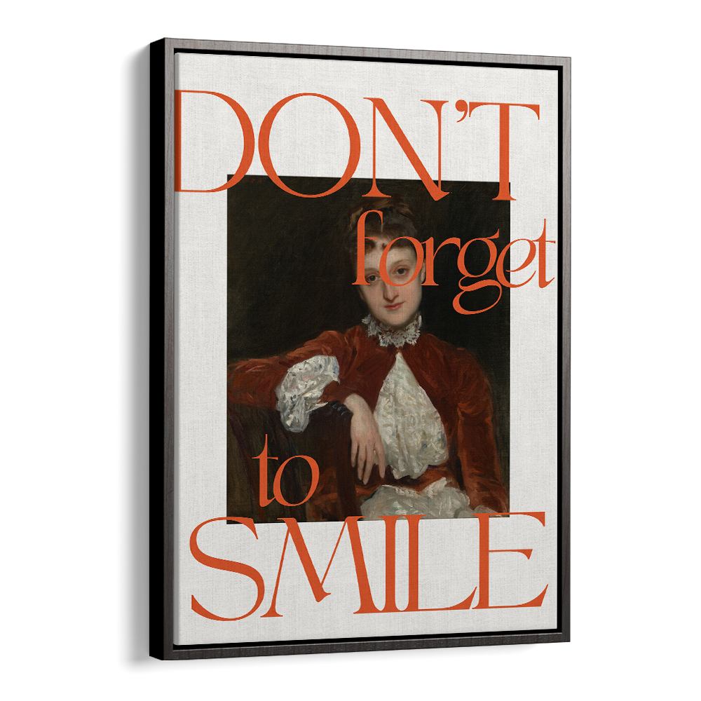 SMILING WOMAN ENCOURAGING WORDS