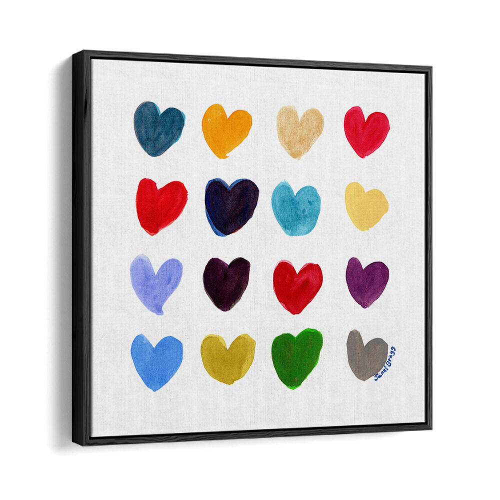 SQUARE OF HEARTS I , FASHION POSTERS