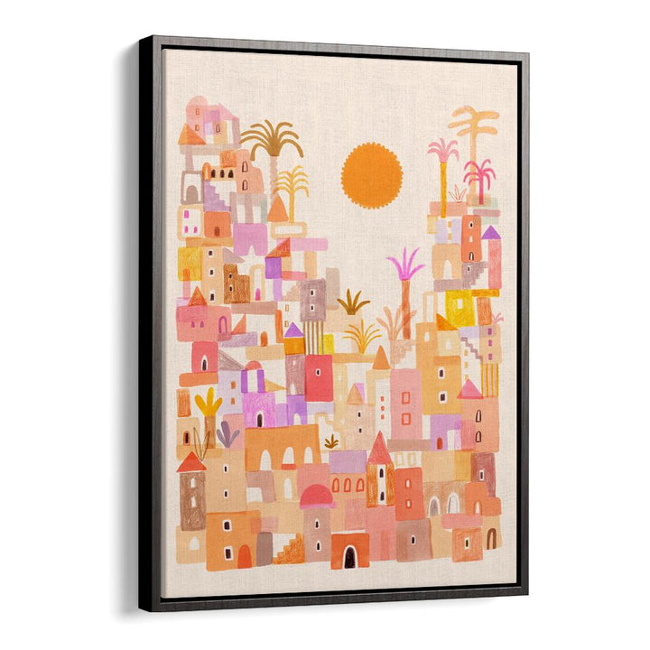 STACKED COLORFUL DESERT TOWN