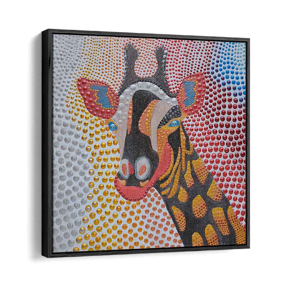 Vibrant STYLIZED GIRAFFE, KIDS ROOM PAINTINGS perfect for adding creativity to your child's space.