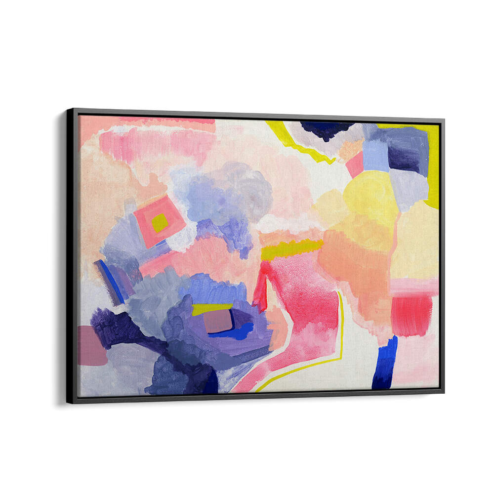 Vivid colors and dynamic brush strokes define the SUMMER HAZE, ABSTRACT PAINTINGS, perfect for your living space.
