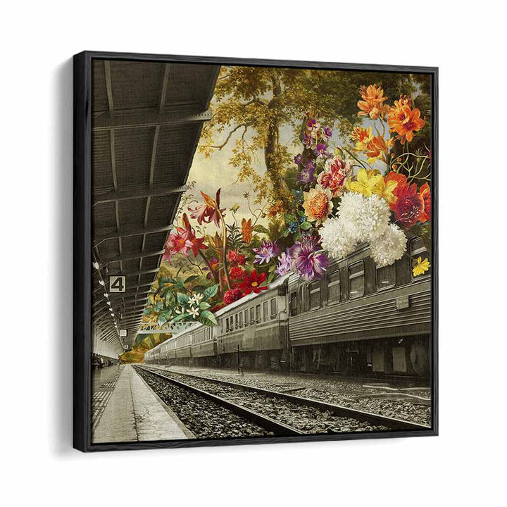 SURREAL FLORAL TRAIN