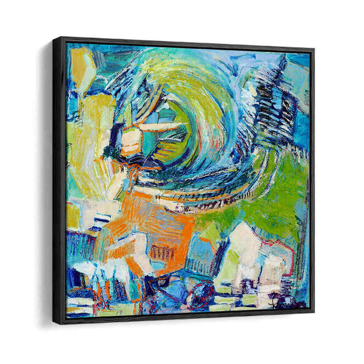 SWIRLING PATTERNS , ABSTRACT PAINTING