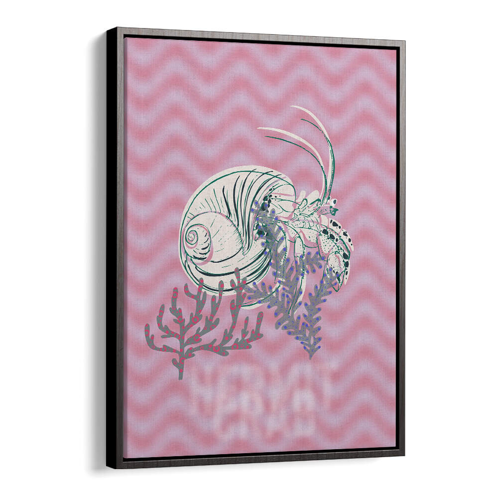 Vibrant SEA LIFE JOY, BEACH PAINTINGS featuring a shell and coral, perfect for a coastal-themed decor.