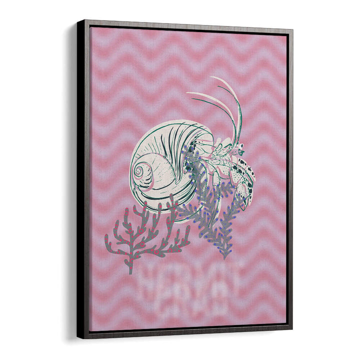 Vibrant SEA LIFE JOY, BEACH PAINTINGS featuring a shell and coral, perfect for a coastal-themed decor.