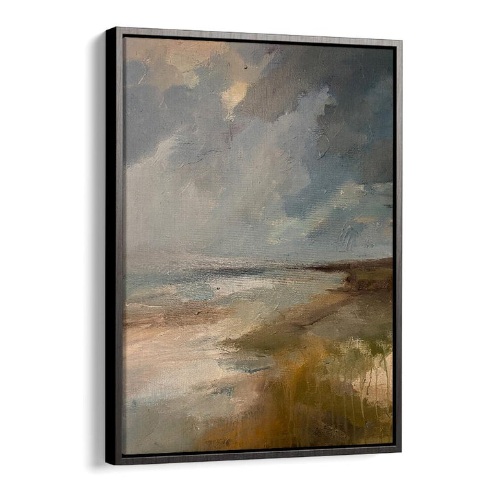 SERENE OCEAN DRAMATIC SKY, LANDSCAPE PAINTINGS showcase a stunning blend of colors and textures for your home decor.